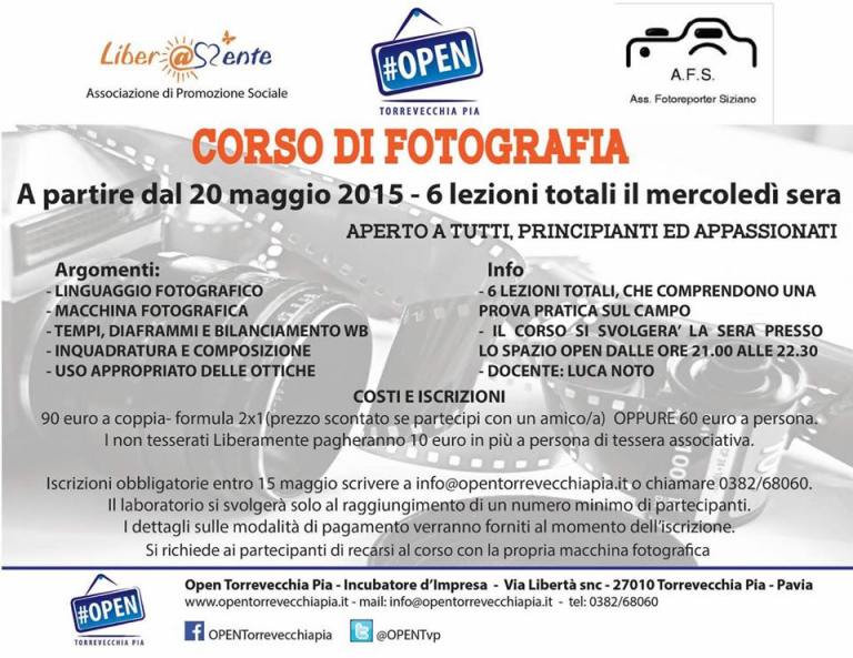Corso di Fotografia